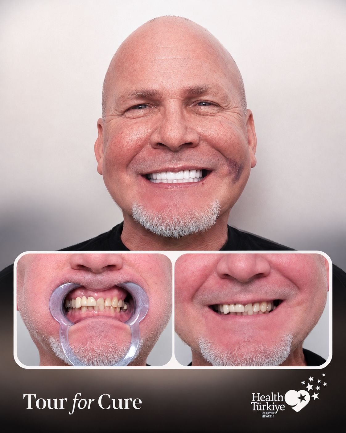 A completely transformed smile built on natural aesthetics and precision care. R